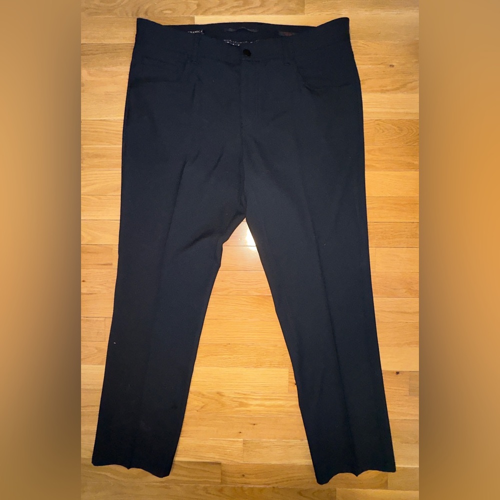 Alberto Modern Fit Ceramica Pants 35x30 actual measurement. EUC. Stone color.